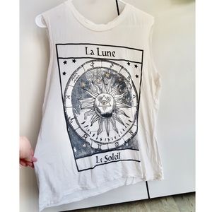 Urban Outfitters La Lune Le Soleil sun tank top